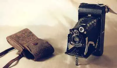 camera/folding: "No.1 Pocket Kodak Junior" — تصویر رکورد یوروپیانا