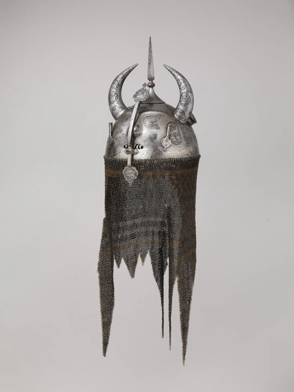 Helmet (Khula Khud) — تصویر رکورد موزهٔ متروپولیتن (دسترسی آزاد)