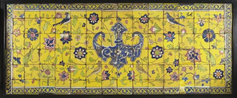 Tile panel — تصویر رکورد موزهٔ ویکتوریا و آلبرت — شمارهٔ رکورد 3-1877