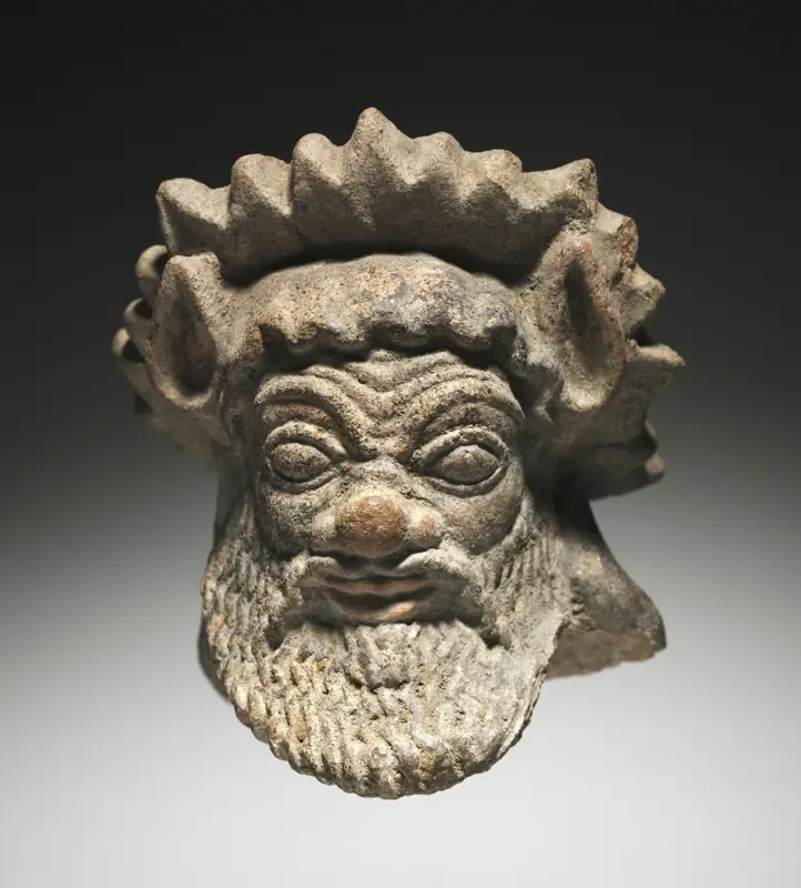 Satyr Head — تصویر رکورد موزهٔ هنر کلیولند (دسترسی آزاد)