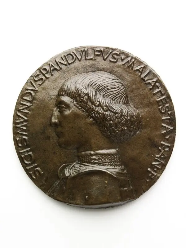 Medal: Medal of Sigismondo Pandolfo Malatesta/Rimini Castle — تصویر رکورد موزهٔ ویکتوریا و آلبرت