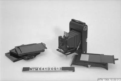 bälgkamera, kamera, Kodak, 3 Folding Pocket Model AB — تصویر رکورد یوروپیانا