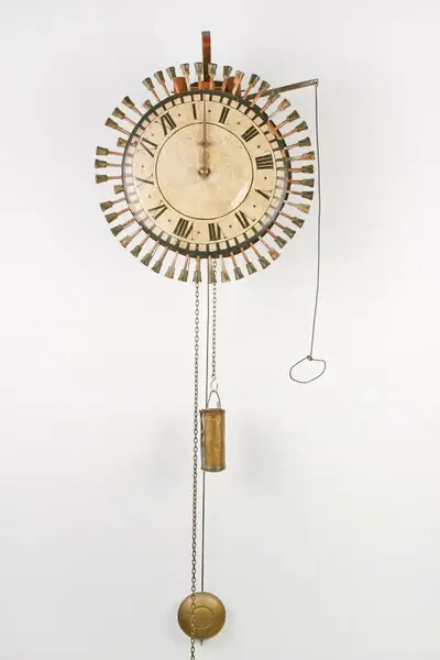 Nachtwächterkontrolluhr, Valentin Kammerer zugeschrieben, Triberg, 1806 — تصویر رکورد یوروپیانا