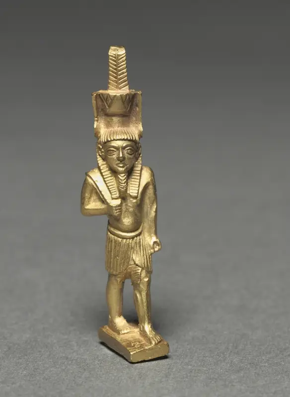 Nefertem Amulet — تصویر رکورد موزهٔ هنر کلیولند (دسترسی آزاد)