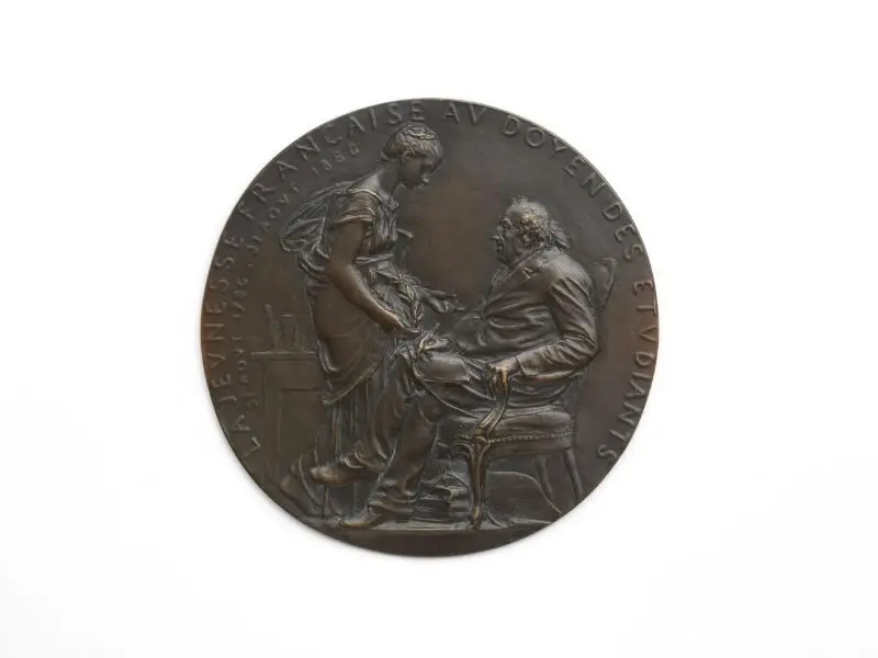 Medal: Reverse side of a medal — تصویر رکورد موزهٔ ویکتوریا و آلبرت