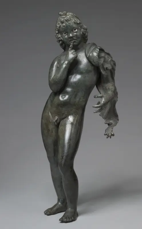 Statuette of Harpocrates — تصویر رکورد موزهٔ هنر کلیولند (دسترسی آزاد)
