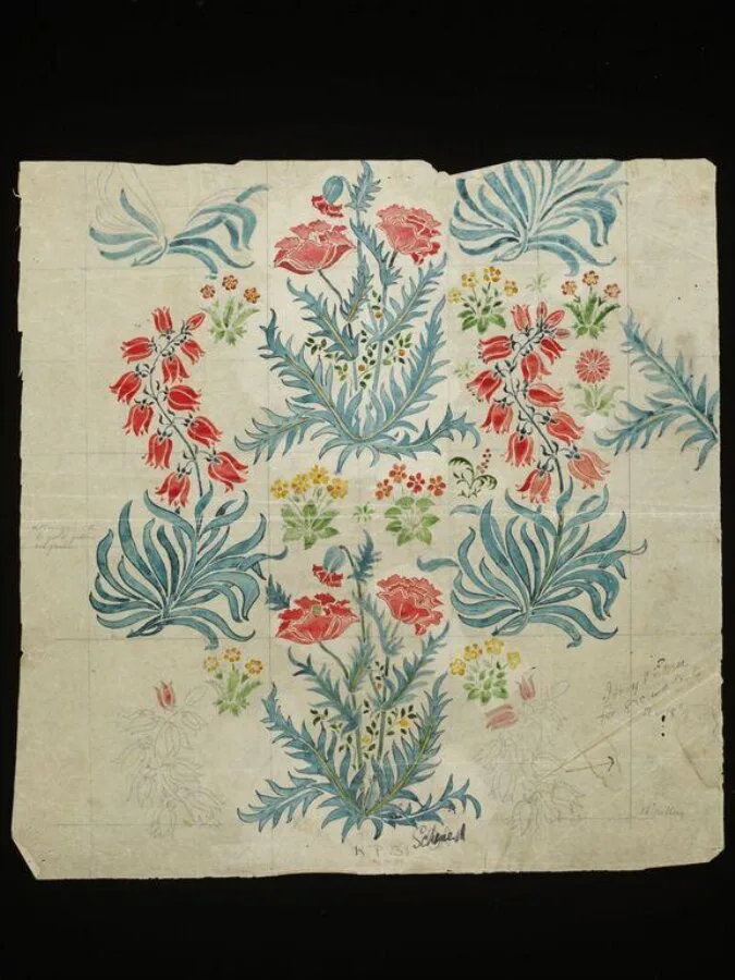 Persian Garden — تصویر رکورد موزهٔ ویکتوریا و آلبرت — شمارهٔ رکورد E.677-1974