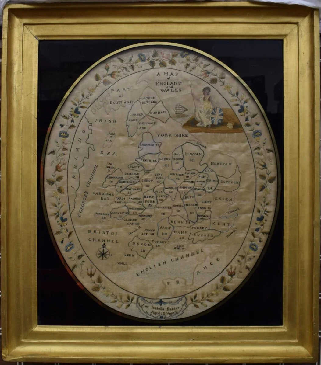 Map sampler — تصویر رکورد موزهٔ ویکتوریا و آلبرت