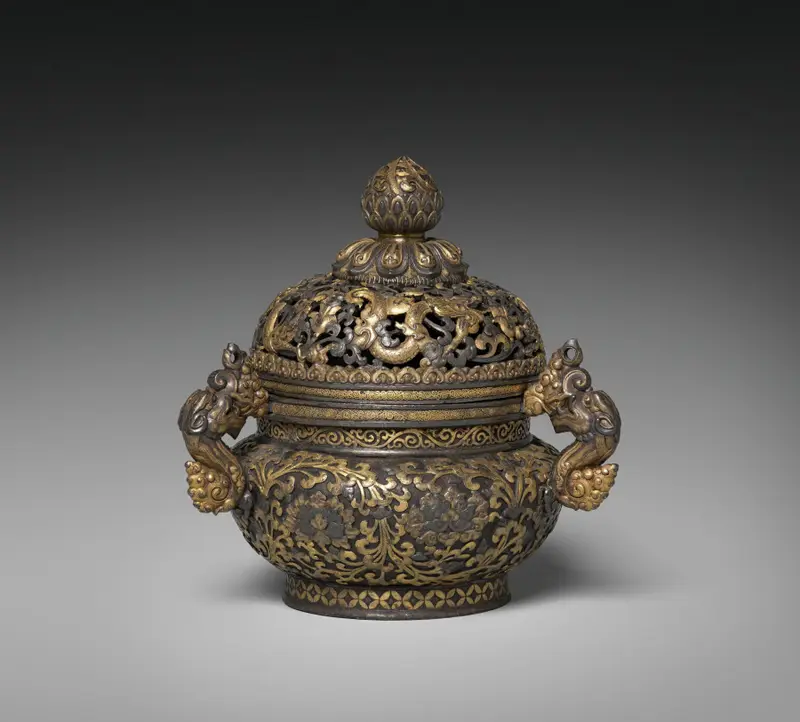 Incense Burner — تصویر رکورد موزهٔ هنر کلیولند (دسترسی آزاد)