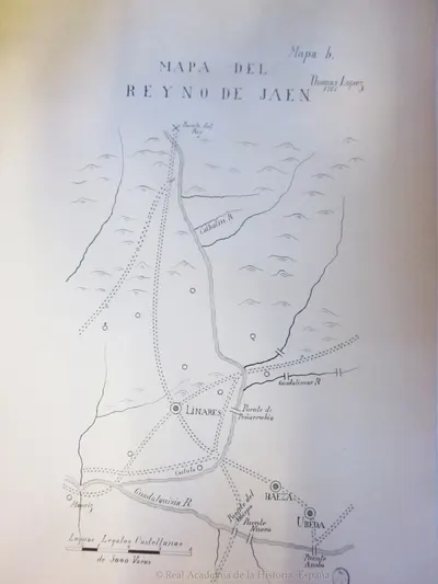 Mapa del reyno de Jaen [Material cartográfico] — تصویر رکورد یوروپیانا