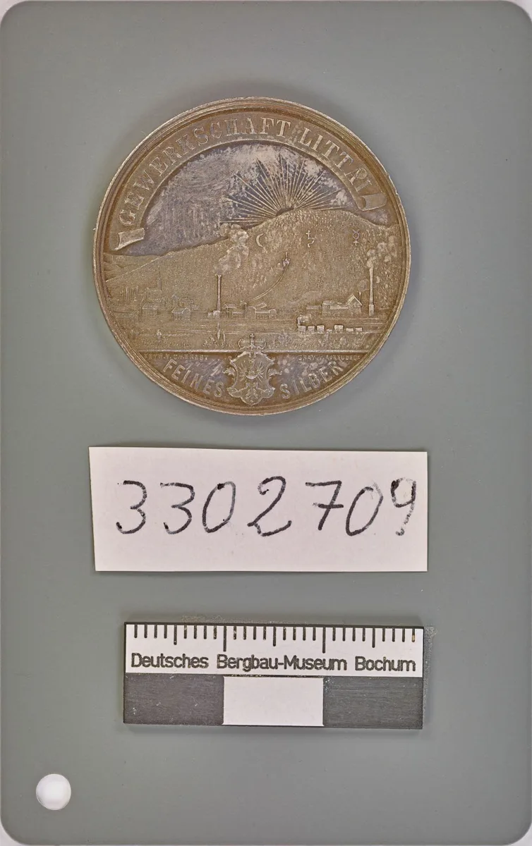 Gedenkmedaille der Silberhütte Littai — تصویر رکورد یوروپیانا