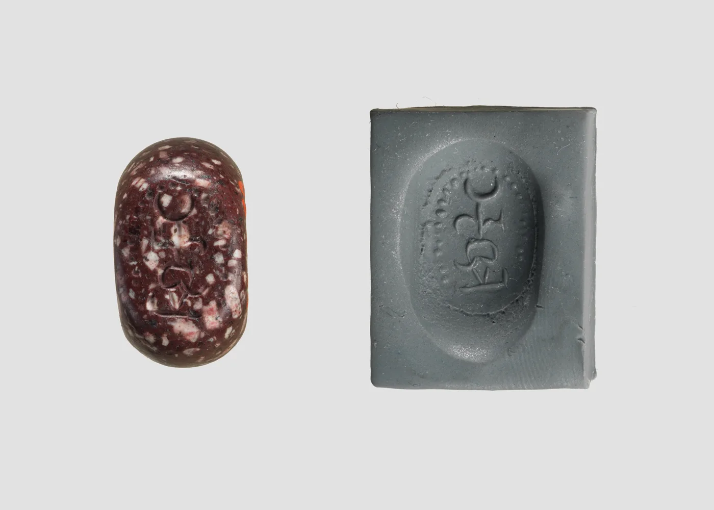 Stamp seal — تصویر رکورد موزهٔ متروپولیتن (دسترسی آزاد)