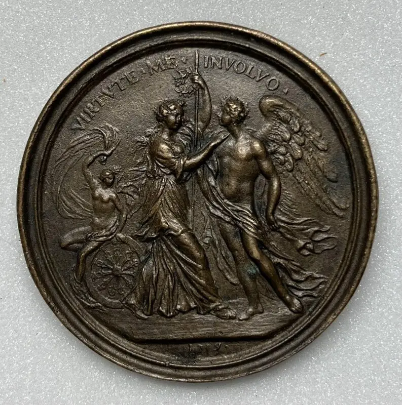 Medal: Portrait medal of Sir Thomas Dereham — تصویر رکورد موزهٔ ویکتوریا و آلبرت