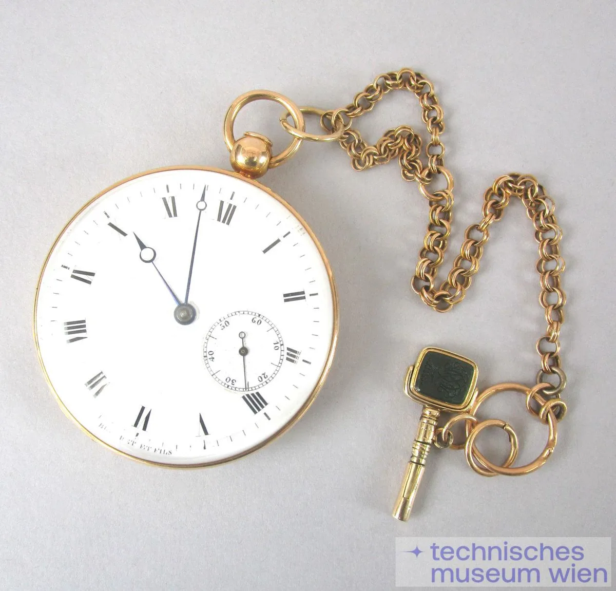Goldene Taschenuhr mit Doppeldeckel — تصویر رکورد یوروپیانا