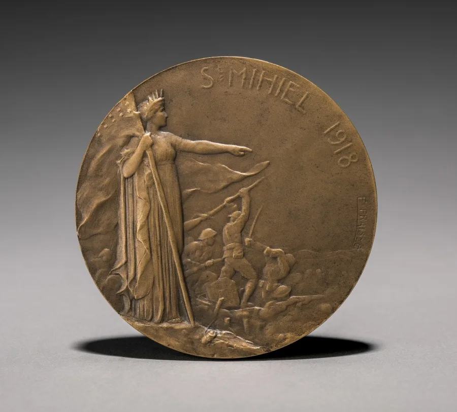 Medal (obverse) — تصویر رکورد موزهٔ هنر کلیولند (دسترسی آزاد)
