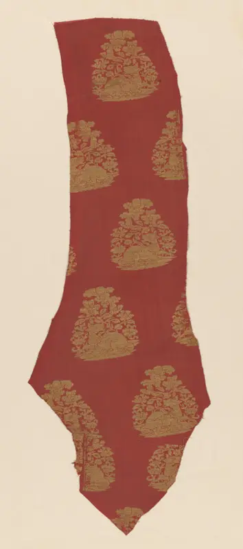 Brocade with Djeiran Gazing at the Moon — تصویر رکورد موزهٔ هنر کلیولند (دسترسی آزاد)