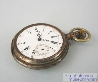 Silberne Herrn-Taschenuhr, unvollständig — تصویر رکورد یوروپیانا