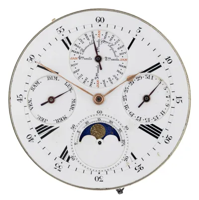 Pocket watch movement — تصویر رکورد یوروپیانا