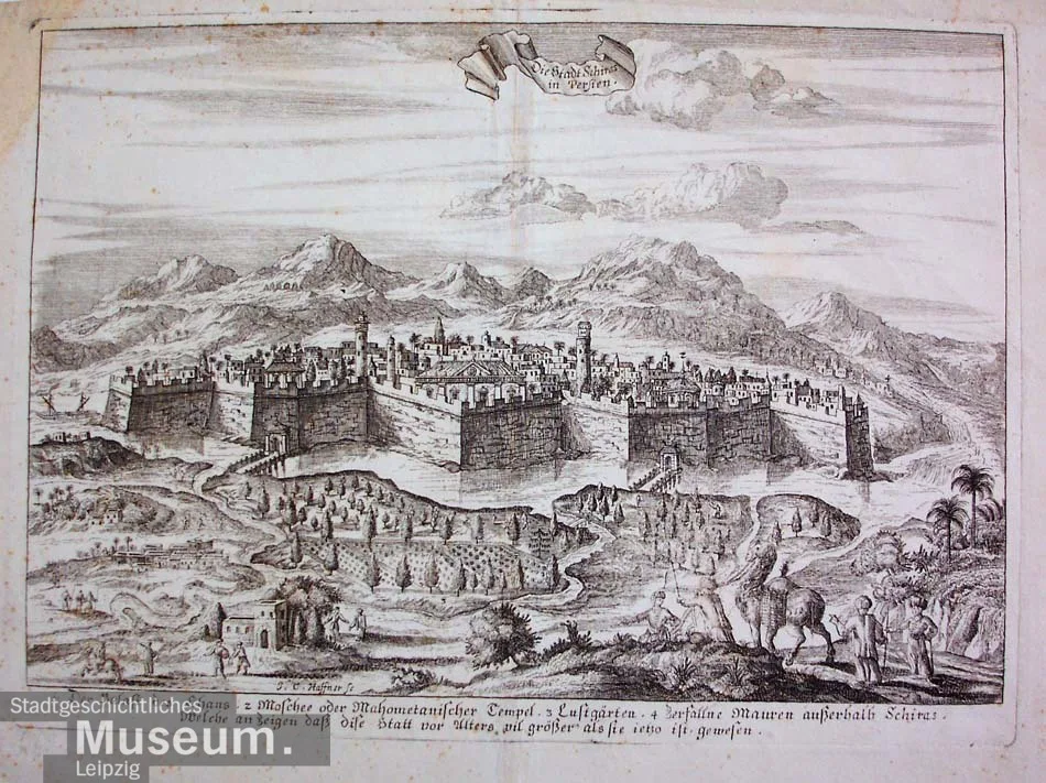 Die Stadt Schiras in Persien — تصویر رکورد یوروپیانا