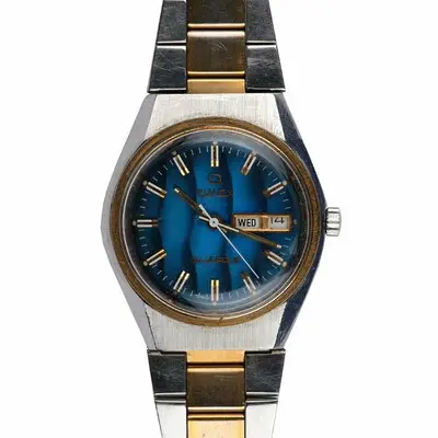 Armbanduhr, Timex, Taiwan, um 1975 — تصویر رکورد یوروپیانا