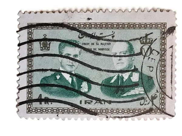 Mohammad Reza Pahlavi stamp 3 Mohammad Nemat Zadeh — تصویر از ویکی‌انبار