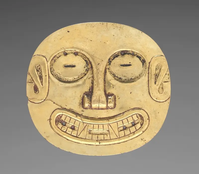Ornament from Sitio Conte: Small Plaque — تصویر رکورد موزهٔ هنر کلیولند (دسترسی آزاد)