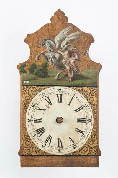 Holzräderuhr, Schwarzwald, um 1800 — تصویر رکورد یوروپیانا