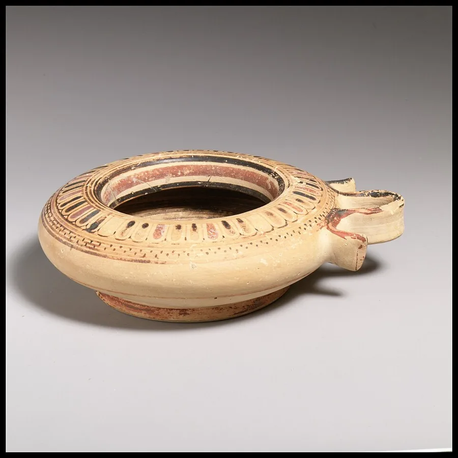 Terracotta kothon (perfume vase) — تصویر رکورد ویکیداده