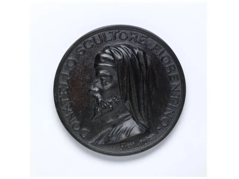 Medal: Portrait medal of Donatello — تصویر رکورد موزهٔ ویکتوریا و آلبرت