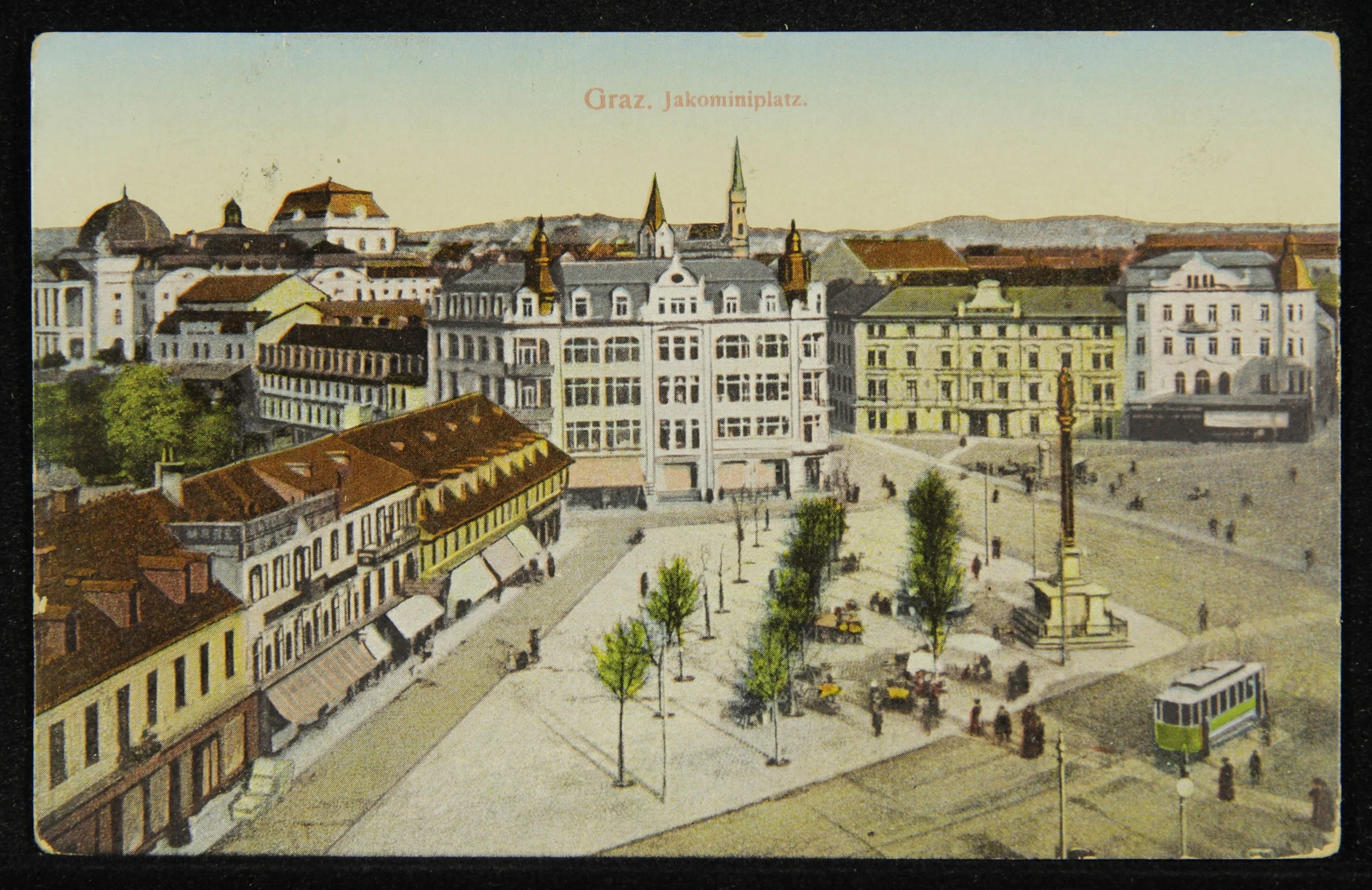 Graz. Jakominiplatz. — تصویر رکورد یوروپیانا