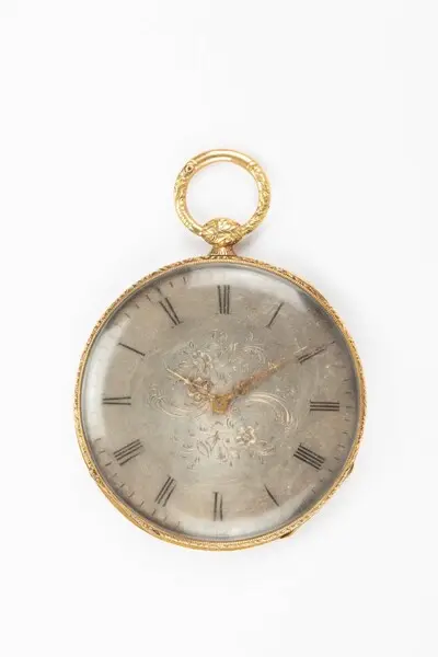 Taschenuhr, Bauart Bagnolet, wohl Schweiz, um 1850 — تصویر رکورد یوروپیانا