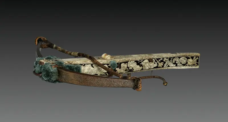 Crossbow of Elector Augustus I of Saxony — تصویر رکورد موزهٔ هنر کلیولند (دسترسی آزاد)