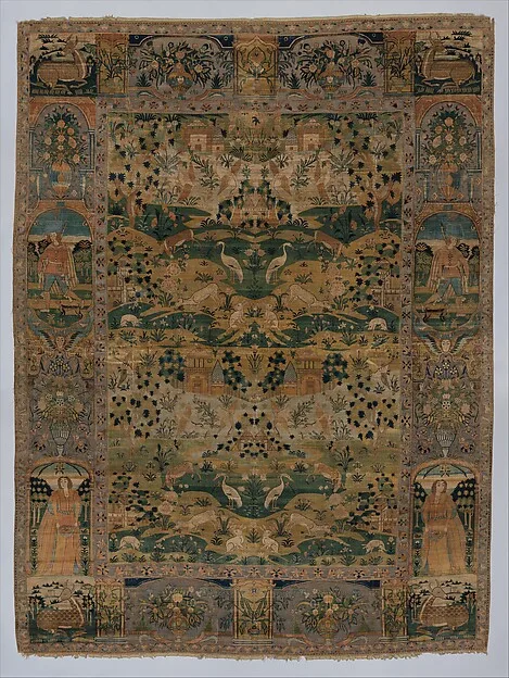 Pictorial Carpet — تصویر رکورد موزهٔ متروپولیتن (دسترسی آزاد)