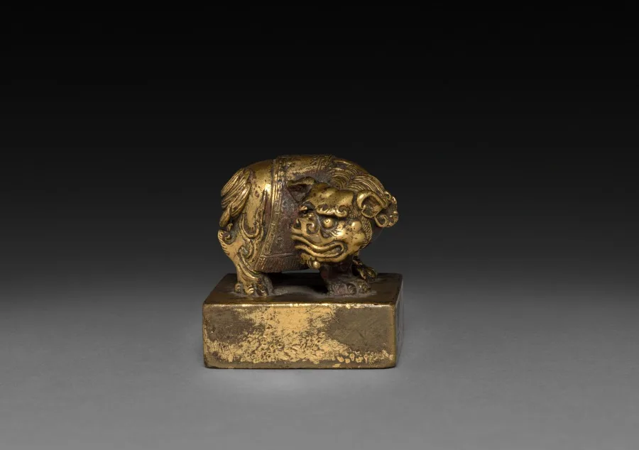 Seal, Lion-Dog — تصویر رکورد موزهٔ هنر کلیولند (دسترسی آزاد)