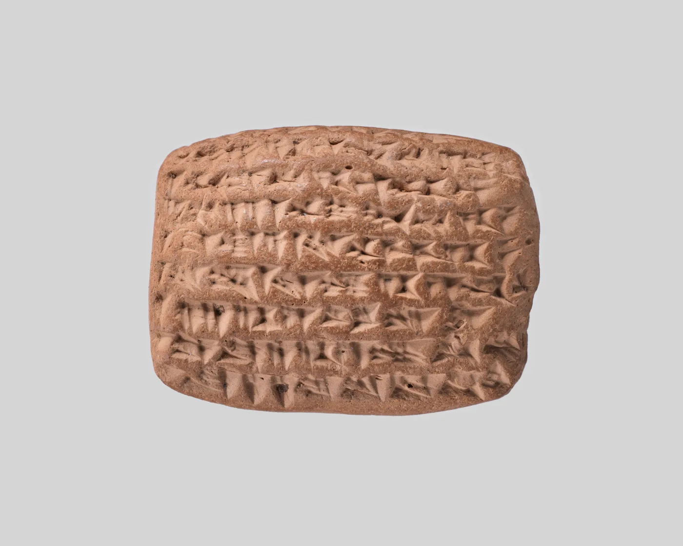 Cuneiform tablet: declaration before witnesses, Egibi archive — تصویر رکورد موزهٔ متروپولیتن (دسترسی آزاد)