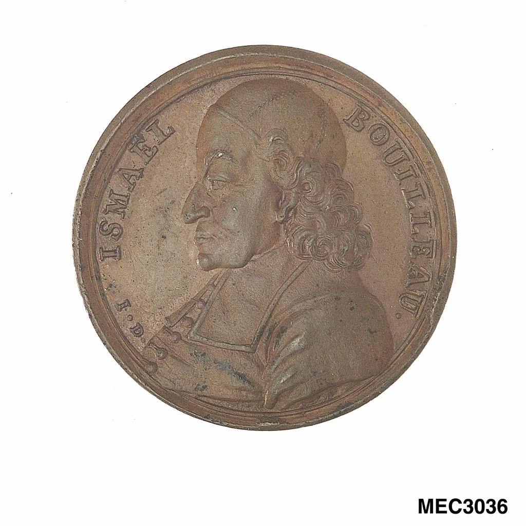 Commemorative medal depicting Ismael Bouilleau — تصویر رکورد یوروپیانا