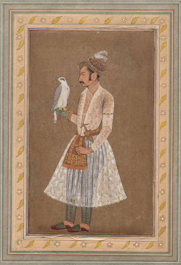 Portrait of Raja Jagat Singh of Nurpur (reigned 1618–46) — تصویر رکورد موزهٔ هنر کلیولند (دسترسی آزاد)