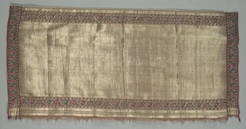 Part of a sari — تصویر رکورد موزهٔ هنر کلیولند (دسترسی آزاد)