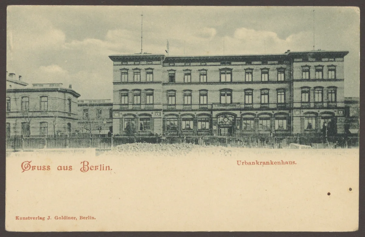 Ansichtskarte Urbankrankenhaus — تصویر رکورد یوروپیانا