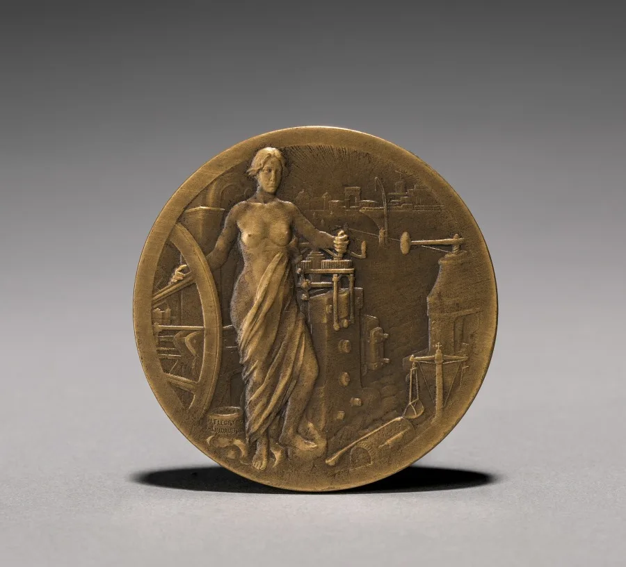 Medal (obverse) — تصویر رکورد موزهٔ هنر کلیولند (دسترسی آزاد)