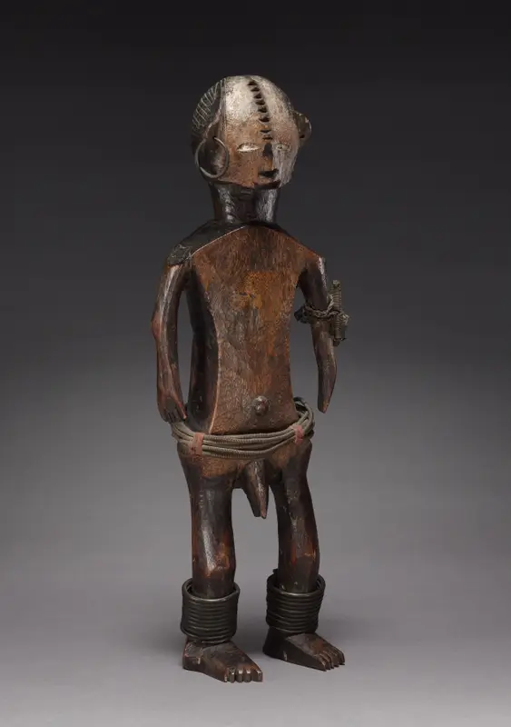 Male Figure of a Pair — تصویر رکورد موزهٔ هنر کلیولند (دسترسی آزاد)