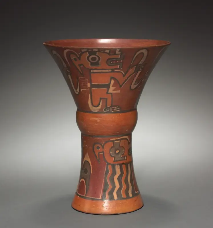 Kero (Waisted Cup) — تصویر رکورد موزهٔ هنر کلیولند (دسترسی آزاد)