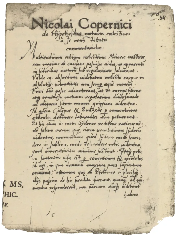 Commentariolus — تصویر رکورد ویکیداده