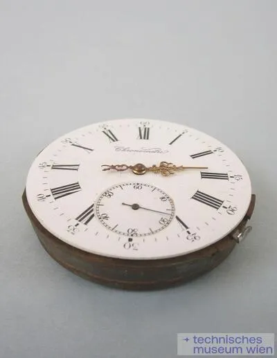 Schweizer Chronometerwerk ohne Gehäuse, Zylinderspirale — تصویر رکورد یوروپیانا