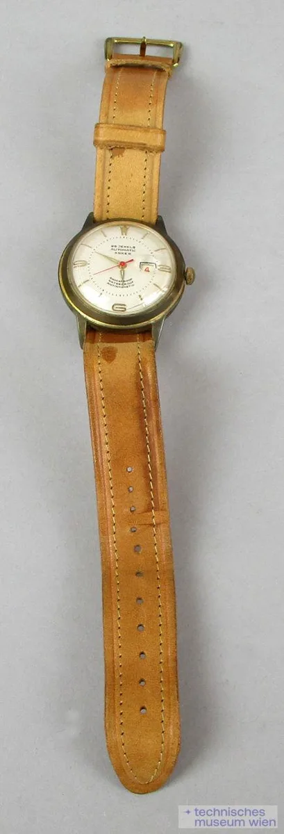 Herren-Armbanduhr, Automatic, Kalendermagnetismus — تصویر رکورد یوروپیانا
