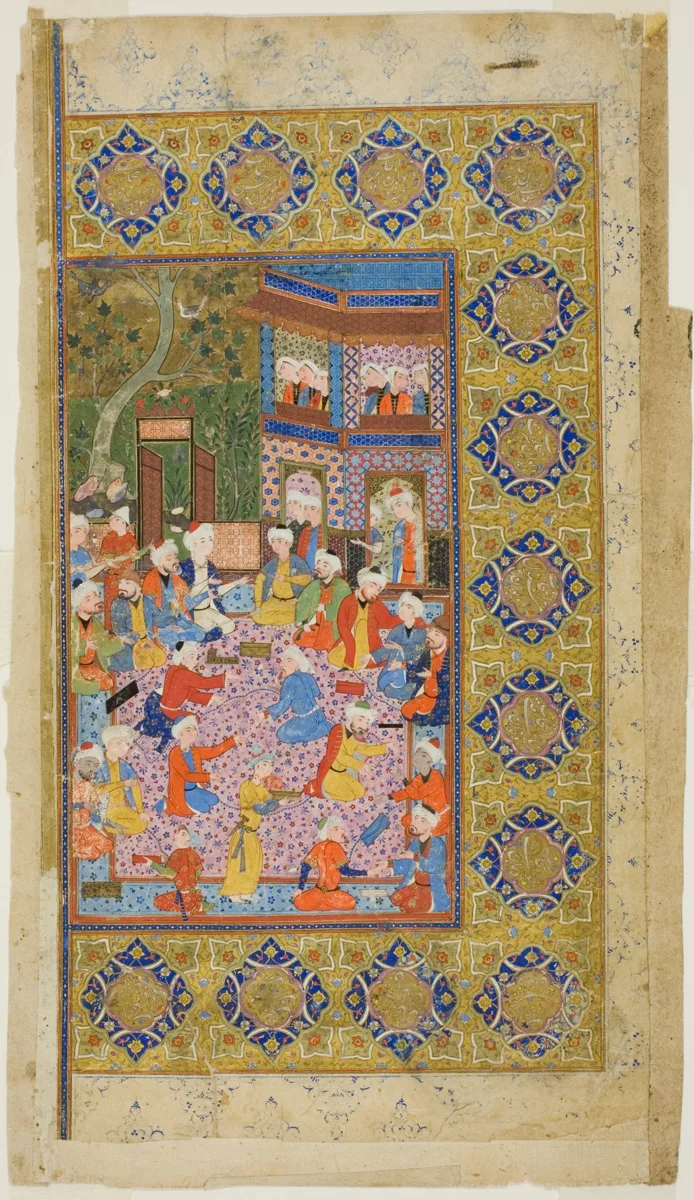 Courtyard of a Palace — تصویر رکورد مؤسسهٔ هنر شیکاگو (دسترسی آزاد)