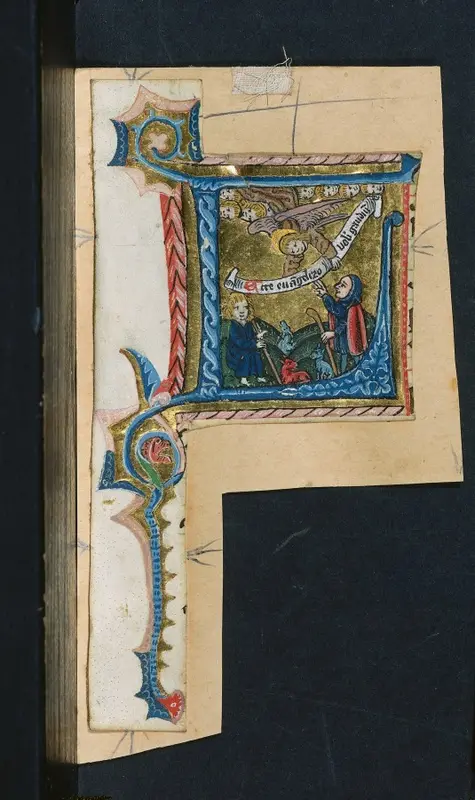 Three Cuttings from a Missal — تصویر رکورد موزهٔ هنر کلیولند (دسترسی آزاد)