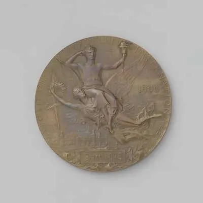 Prijspenning, uitgereikt aan Bart van Hove op de internationale wereldtentoonstelling te Parijs — تصویر رکورد یوروپیانا