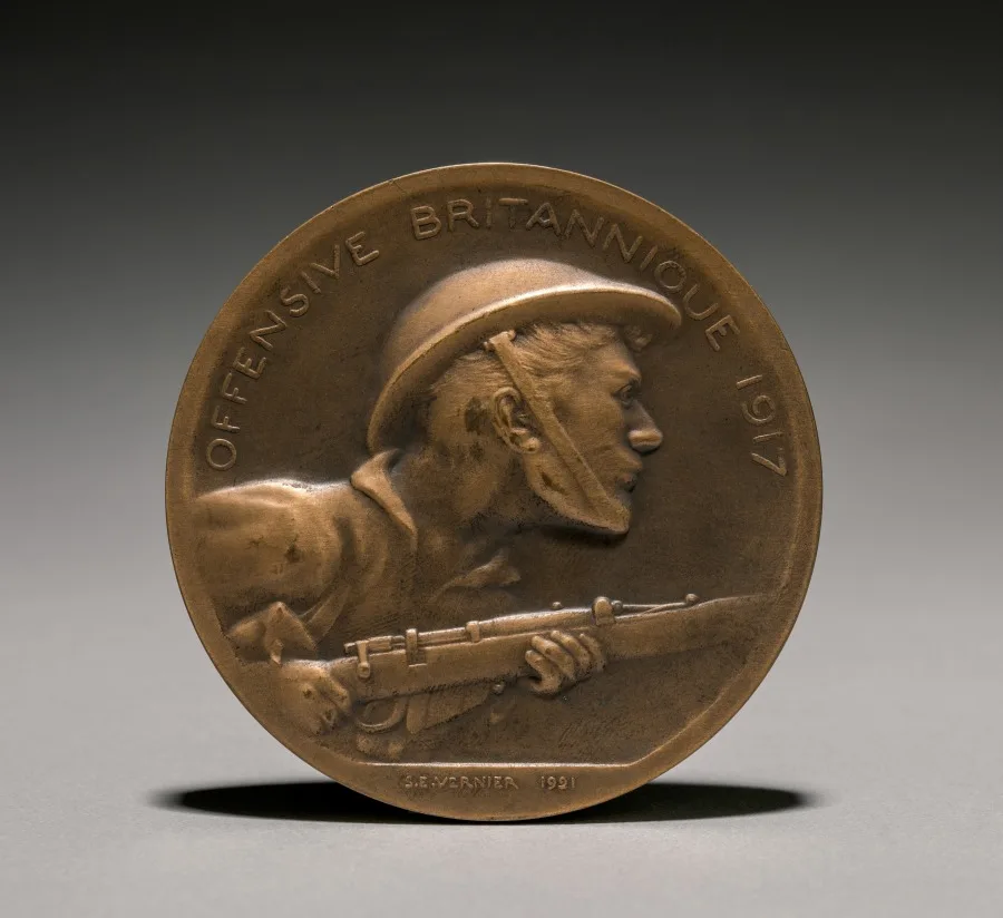 Medal (obverse) — تصویر رکورد موزهٔ هنر کلیولند (دسترسی آزاد)