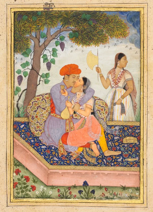 Lovers Embracing — تصویر رکورد موزهٔ هنر کلیولند (دسترسی آزاد)